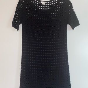 Club Monaco black cutout dress with lining